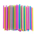 Pailles flexible multi-couleurs 24cm-5mm (11E01)